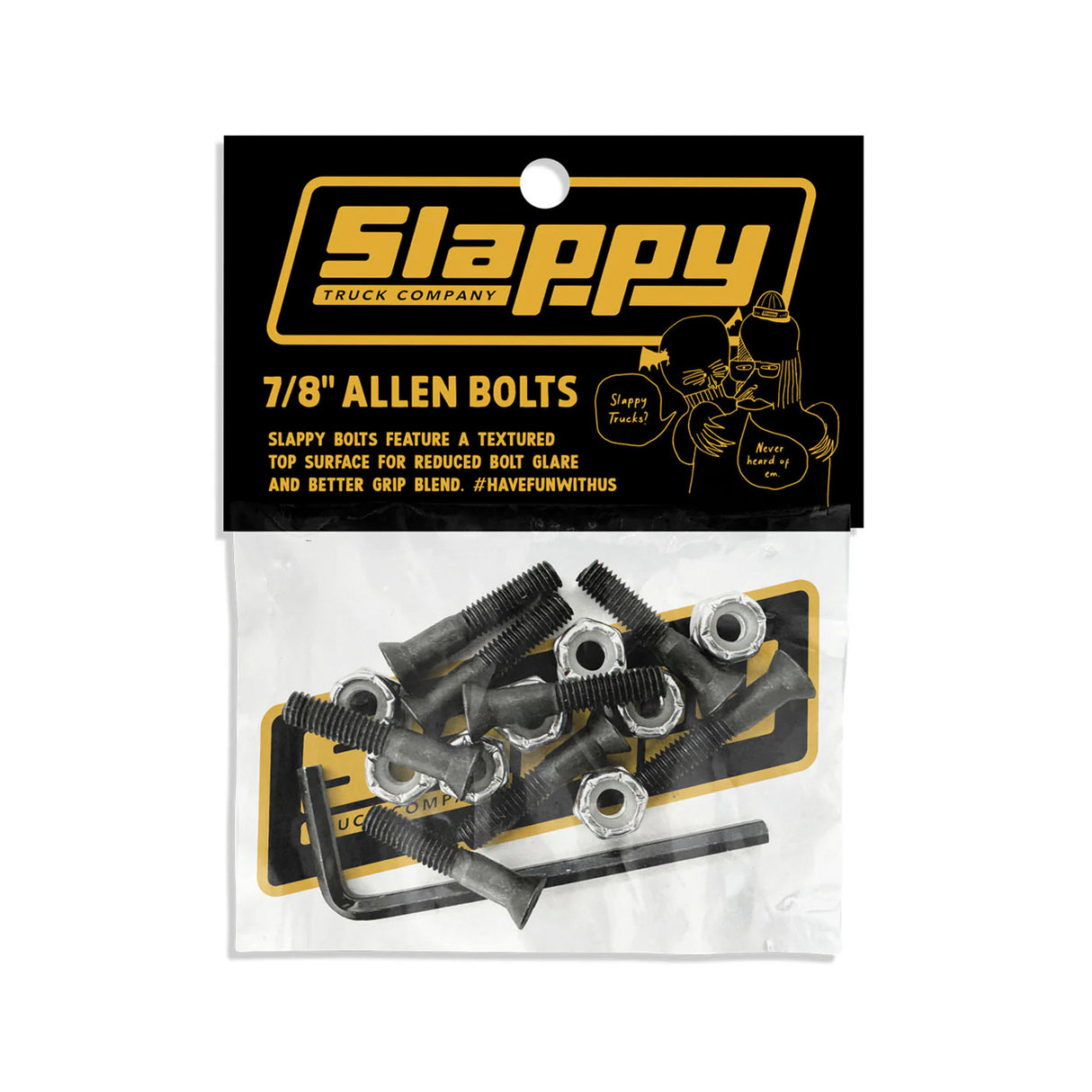 Slappy Grip Tip Allen Bolts Hardware