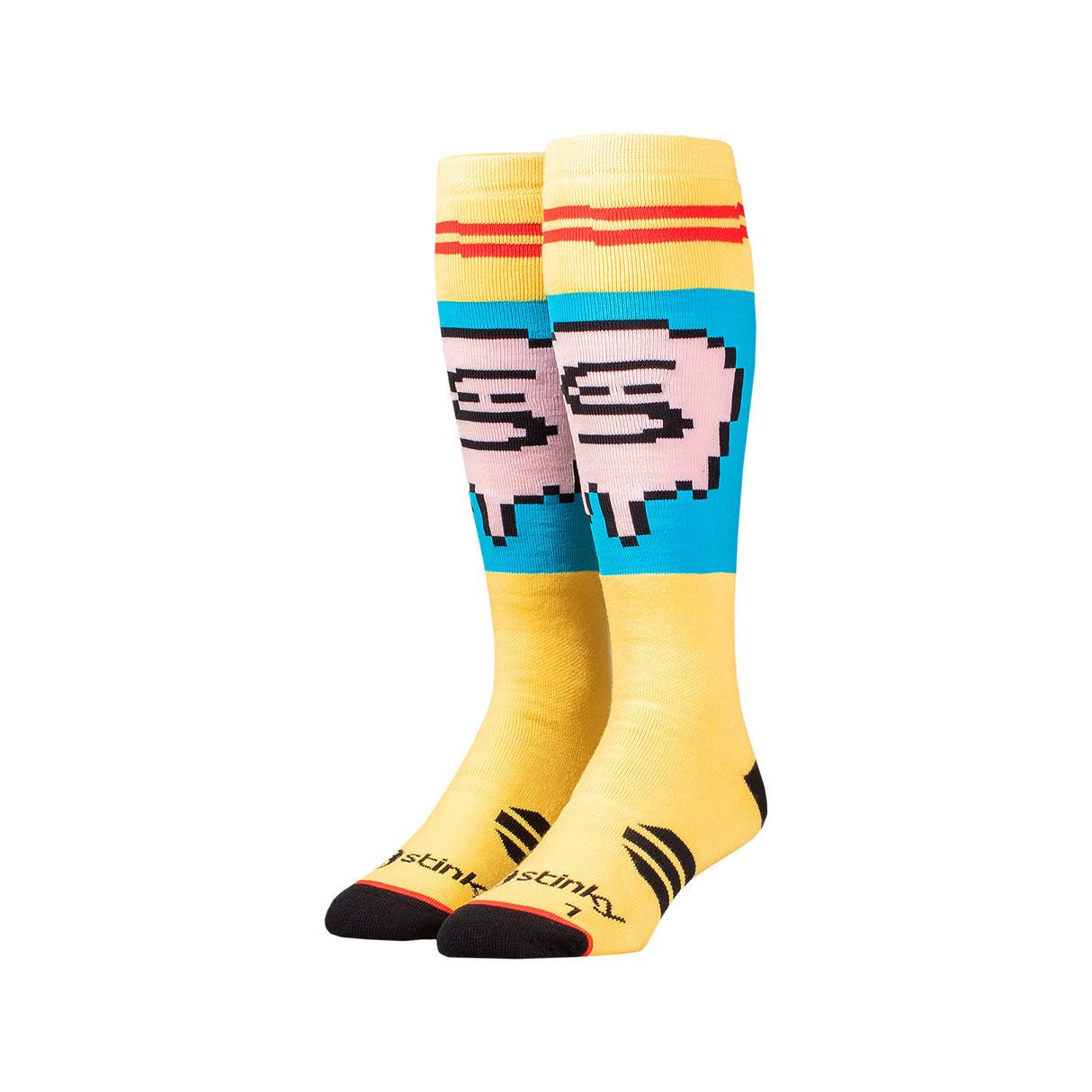 Stinky Atari Drip Socks