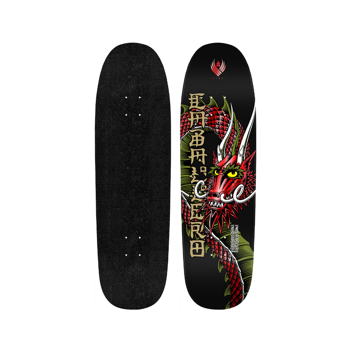 Powell Peralta Cab Ban FLIGHT™ 9.26 x 31.95 Red Foil Deck w/ Pepper Grip