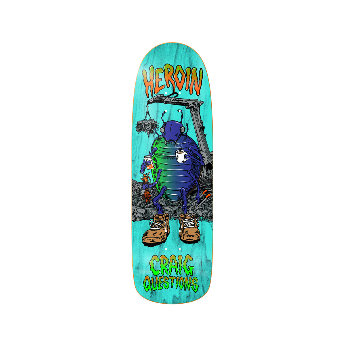 Heroin Craig Questions Bug 9.6 Deck w/ MOB Grip