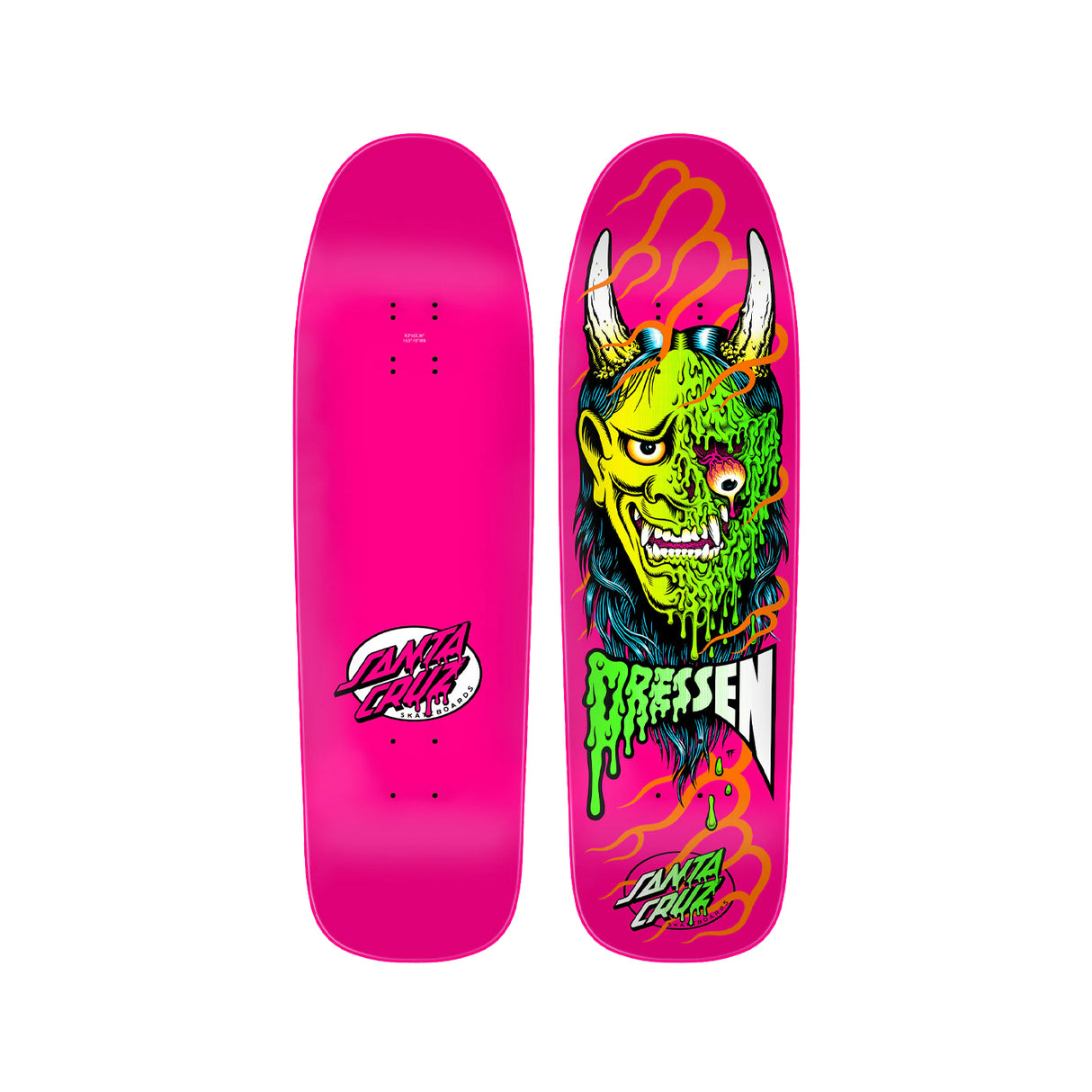 Santa Cruz Dressen Hannya Mask 9.3 x 32.36 Deck