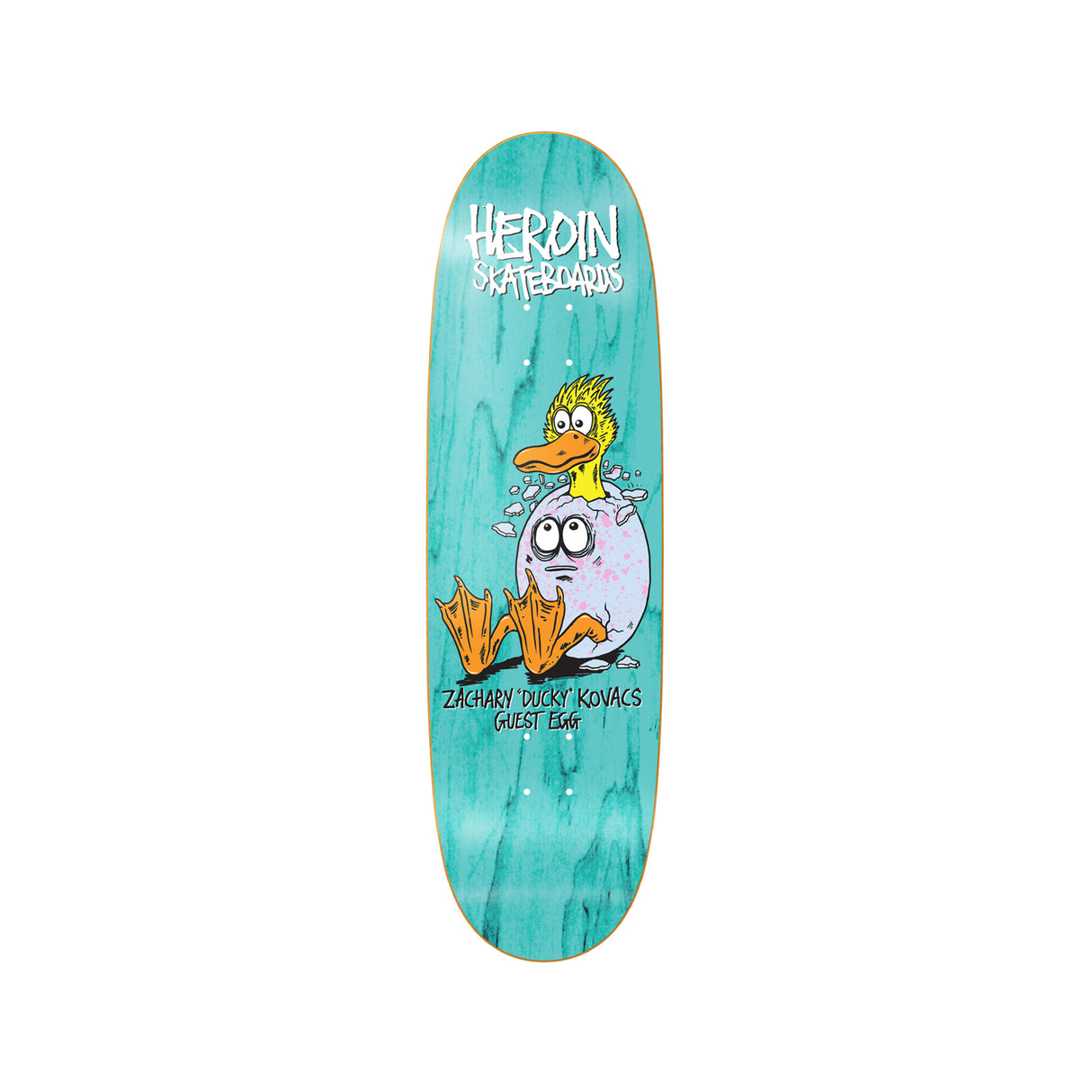 Heroin Ducky Guest Egg 9.125 x 32 Deck w/ Pepper Grip