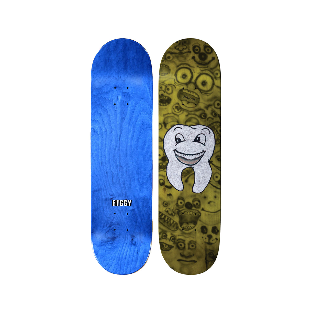 BAKER Figgy Rocket Science 8.25 x 31.875 Deck w/ Pepper Grip
