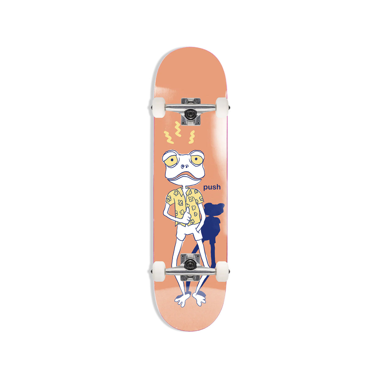 Push Froggy Sketch FP 7.75 Complete Skateboard
