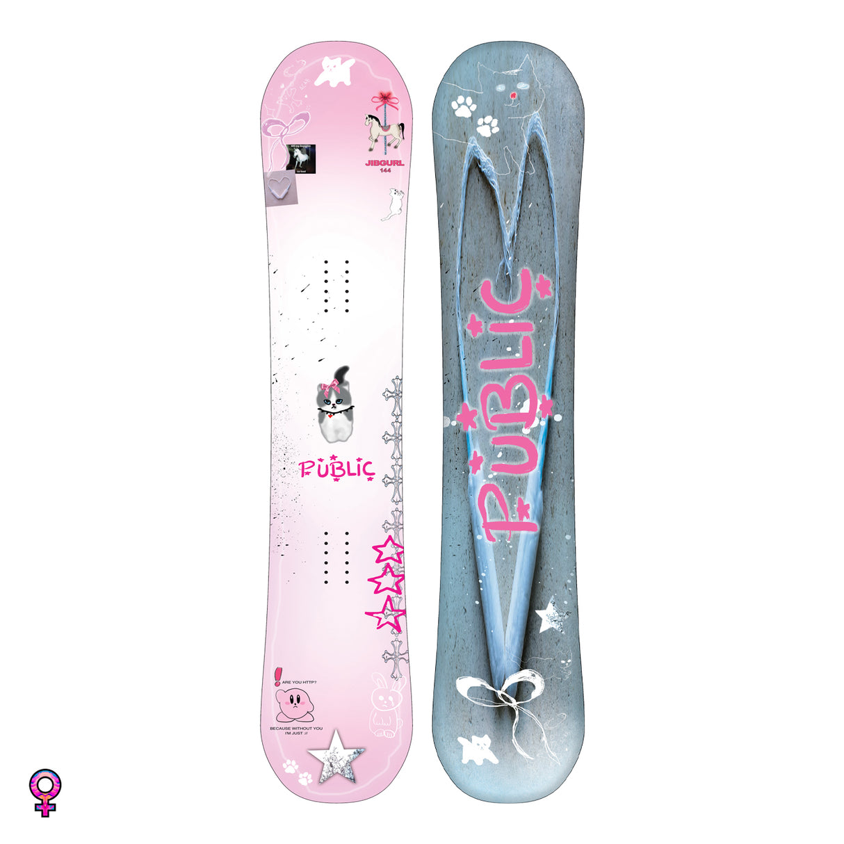 Public Jibgurl Snowboard | 2026