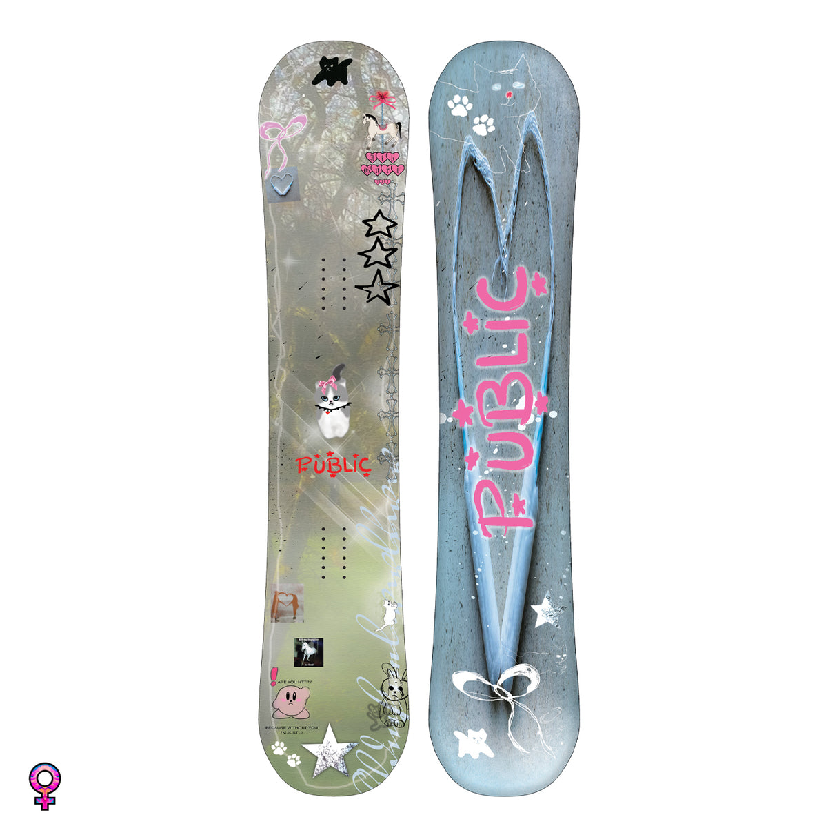 Public Jibgurl Snowboard | 2026