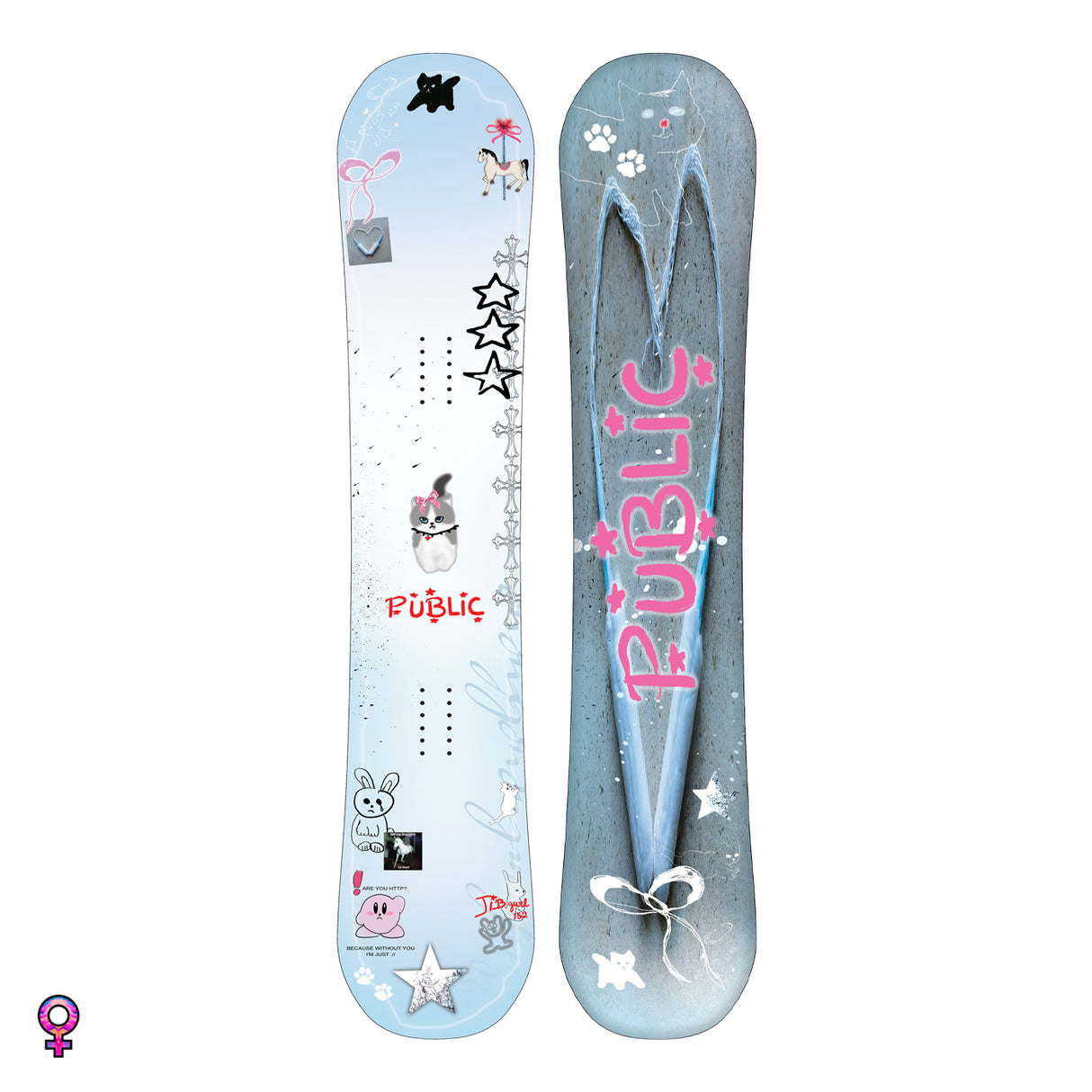 Public Jibgurl Snowboard | 2026