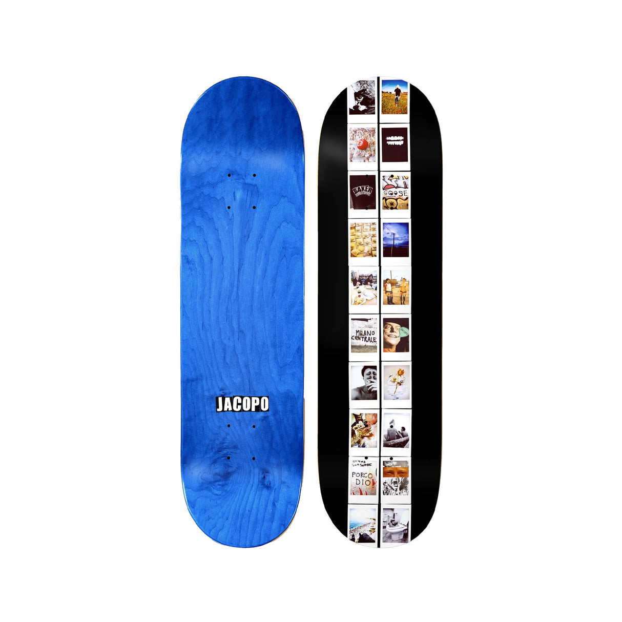 BAKER Jacopo Head On Collision 8.5 x 32 Deck w/ Pepper Grip