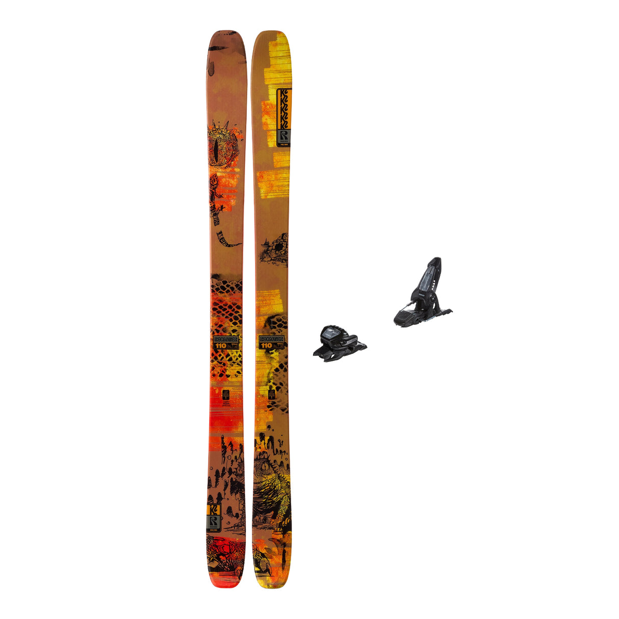 K2 Reckoner 110 Skis + Marker Griffon 13 Bindings Package | 2026