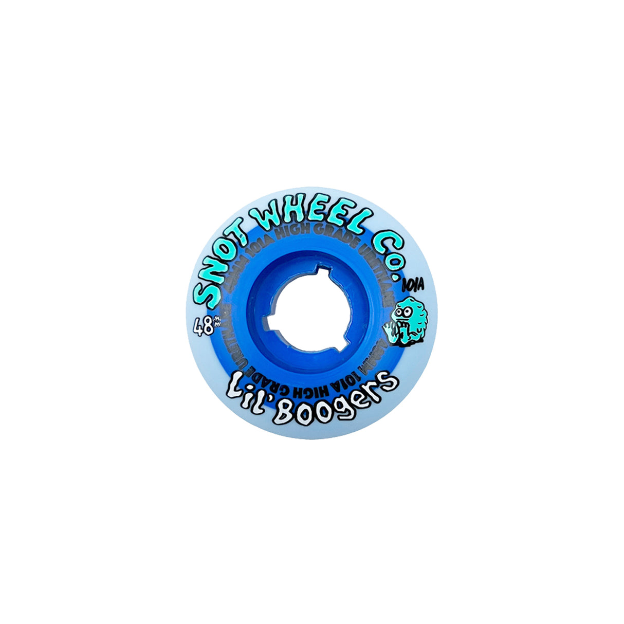 Snot Wheel Co. 48mm Lil' Boogers Blue Core Wheels | 101A