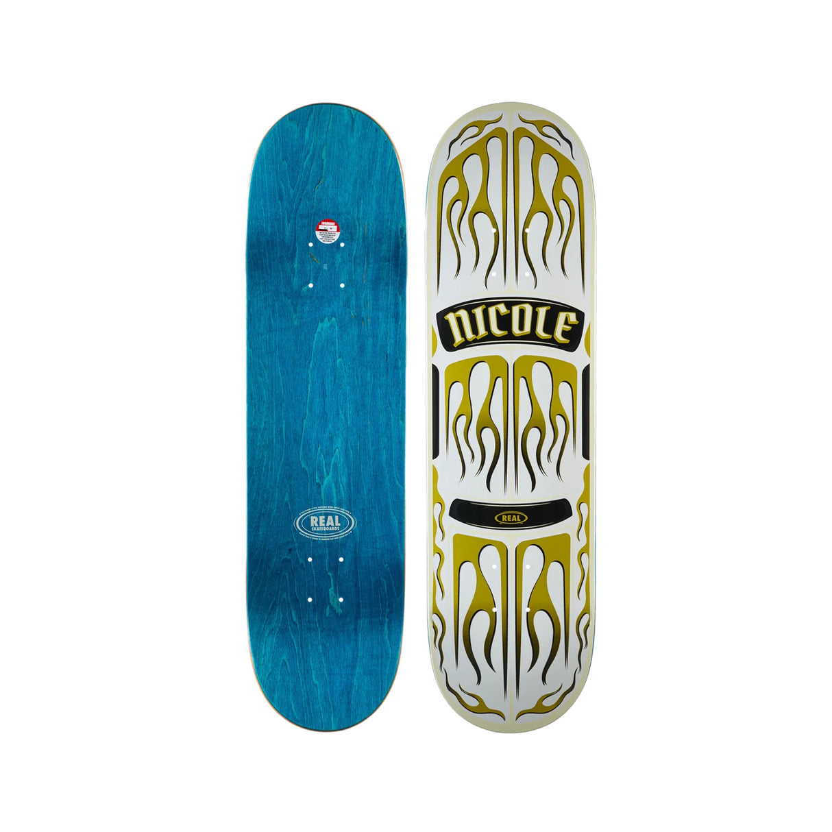 Real Nicole Ember 8.5 x 31.85 Deck w/ Pepper Grip