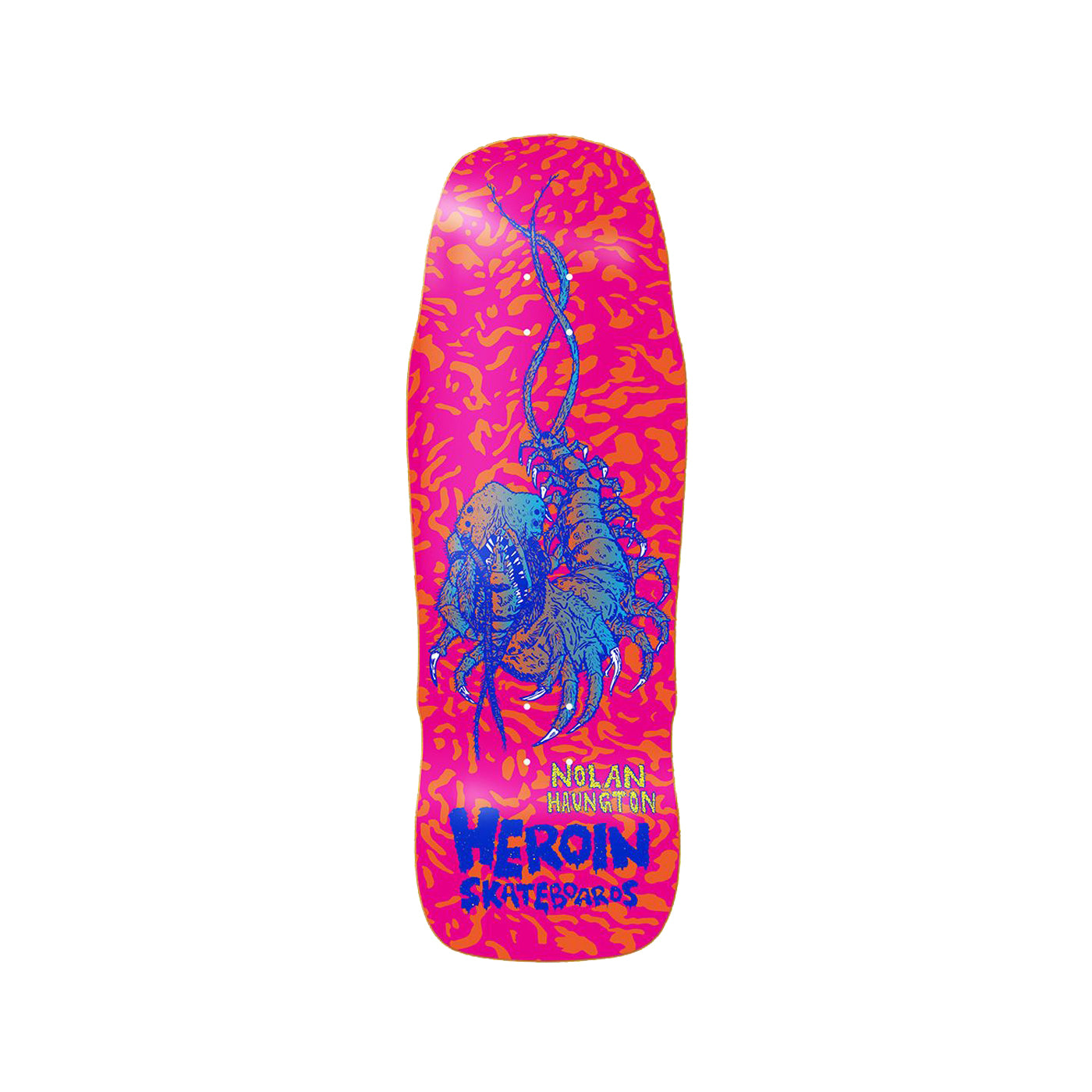 Heroin Skateboards Nolan Haungton Knock Off 10.25 x 32 Deck w/ Pepper Grip