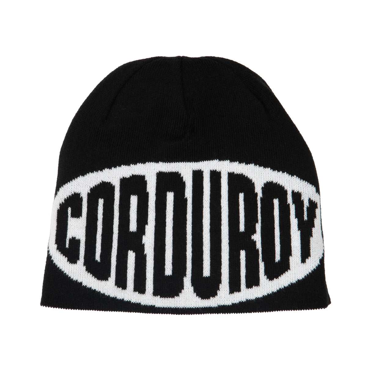 Corduroy No Regrets Reversible Skully Beanie