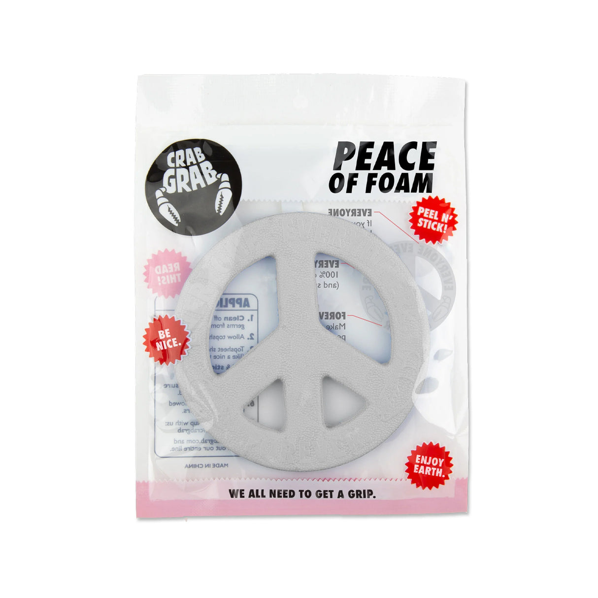 Crab Grab Peace of Foam