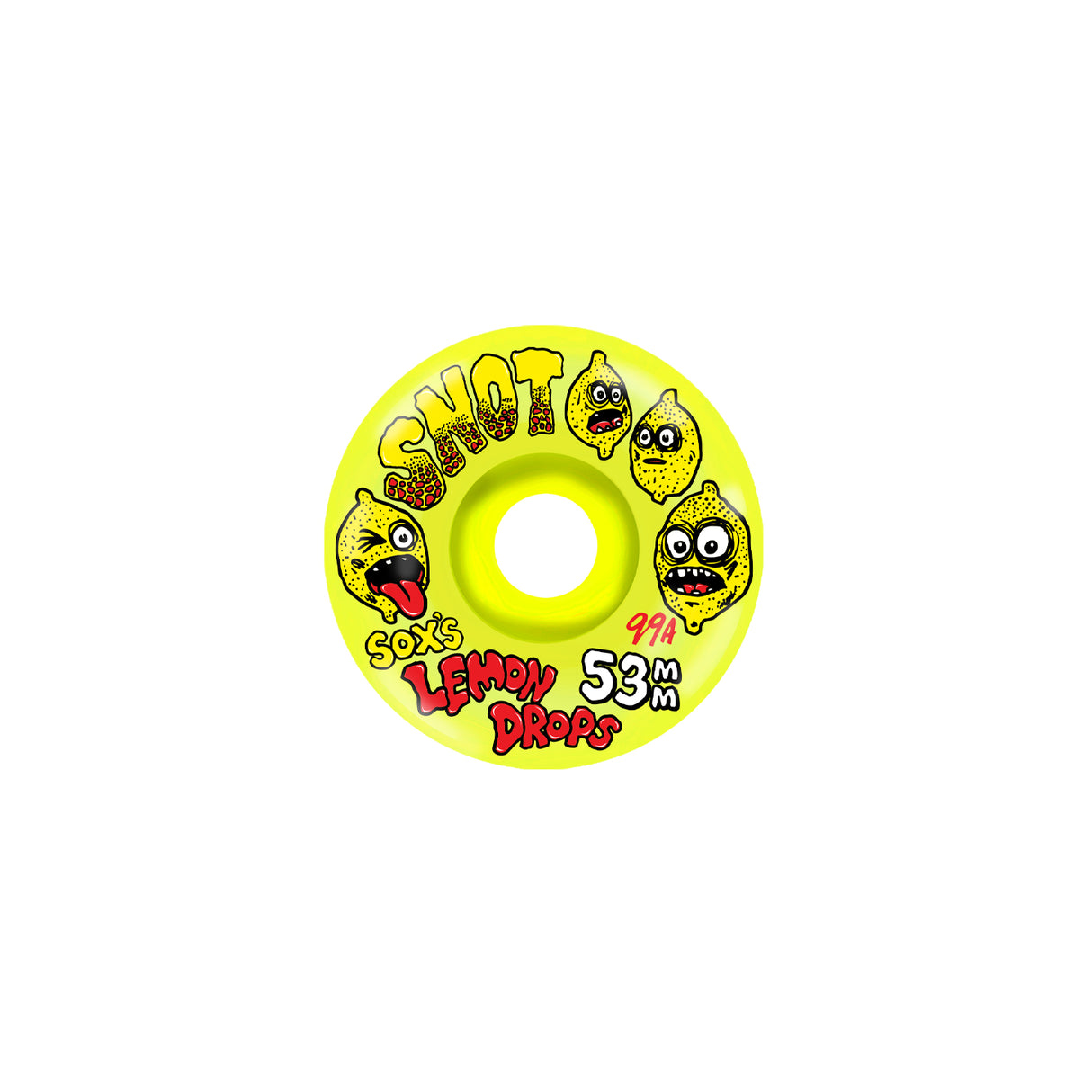 Snot Wheel Co. Sox Lemon Drops Conical Wheels | 99A