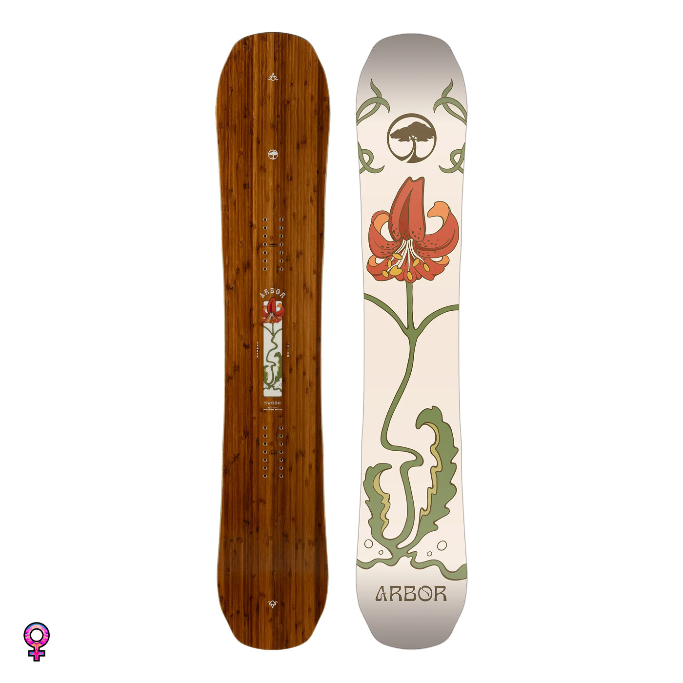 Arbor Swoon Camber Snowboard | 2025