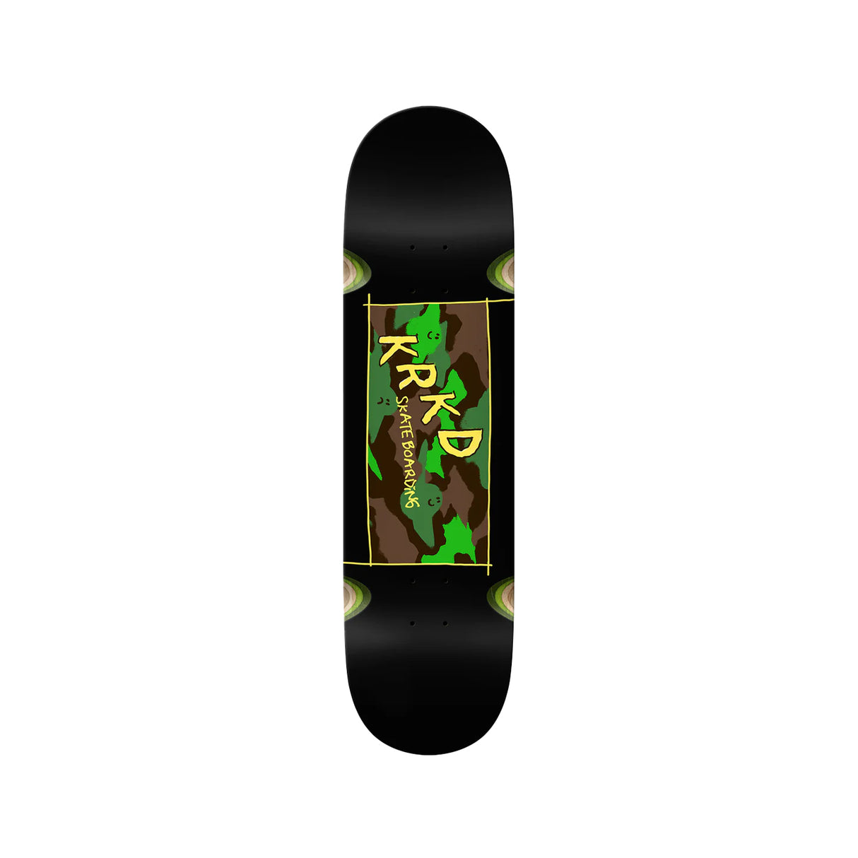 Krooked Team Kamo 8.25 x 32 Deck w/ Pepper Grip