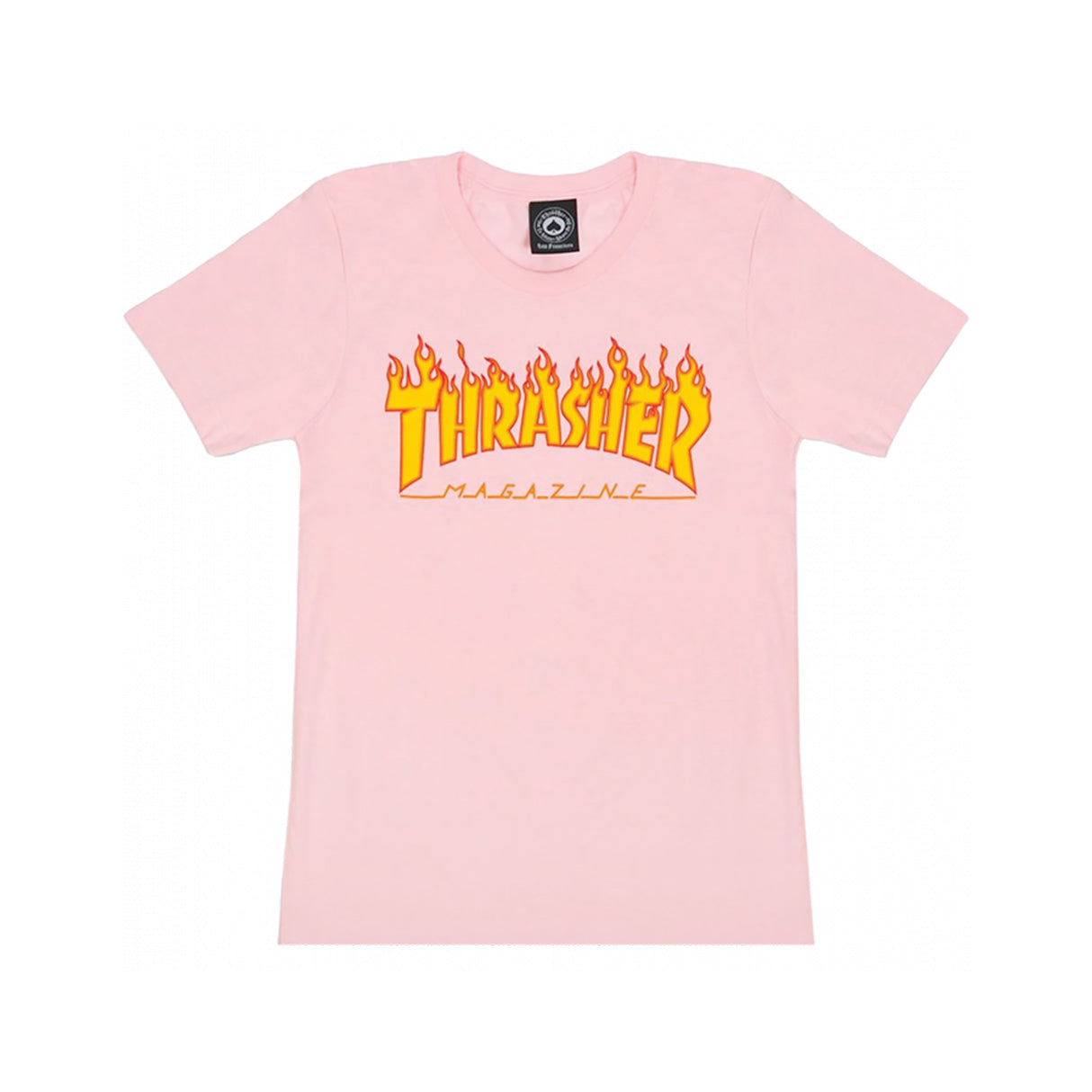 Thrasher Flame Logo Girls Tee