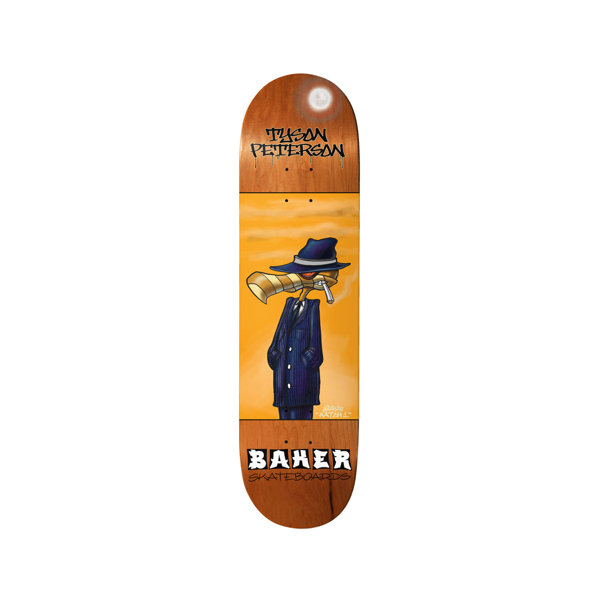 BAKER Tyson Peterson Katch1 8.6 x 32.25 Deck w/ Pepper Grip