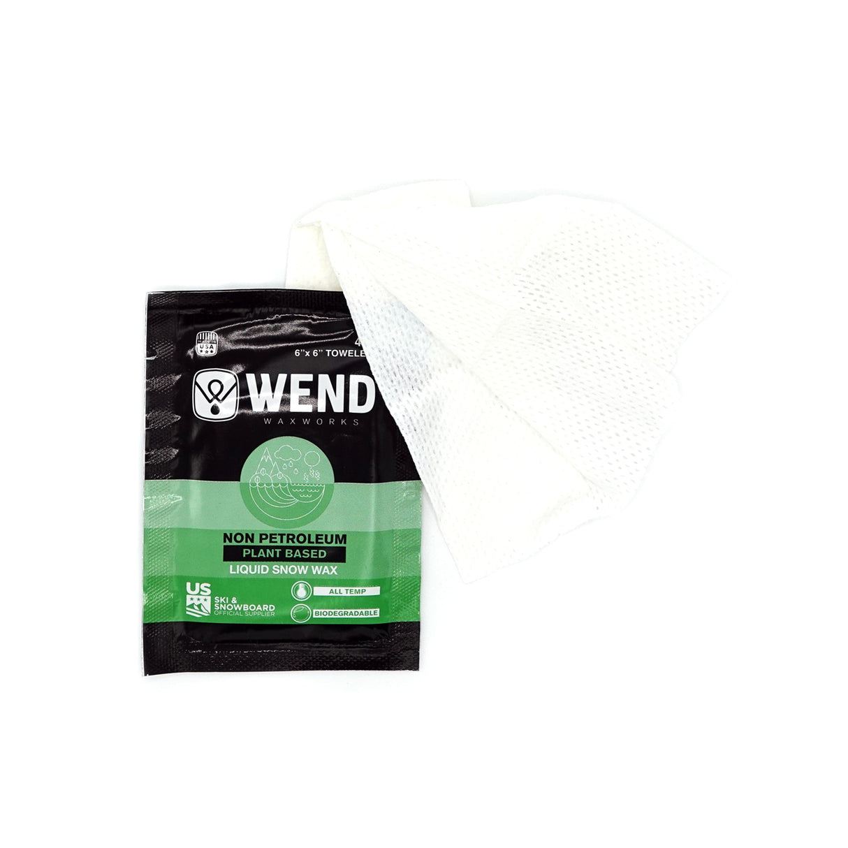 Wend NP Performance Liquid Wax 4.5G Individual Towelette