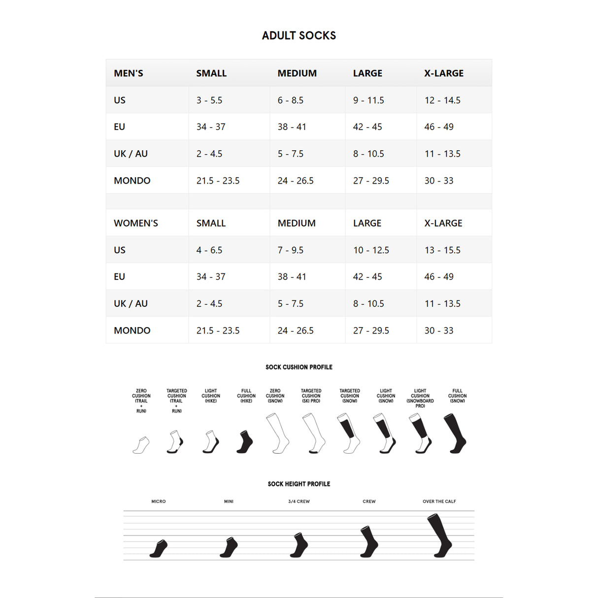 Le Bent Xavier De Le Rue Pro Series Light Cushion Snow Socks