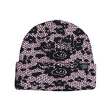 Corduroy Lace Beanie