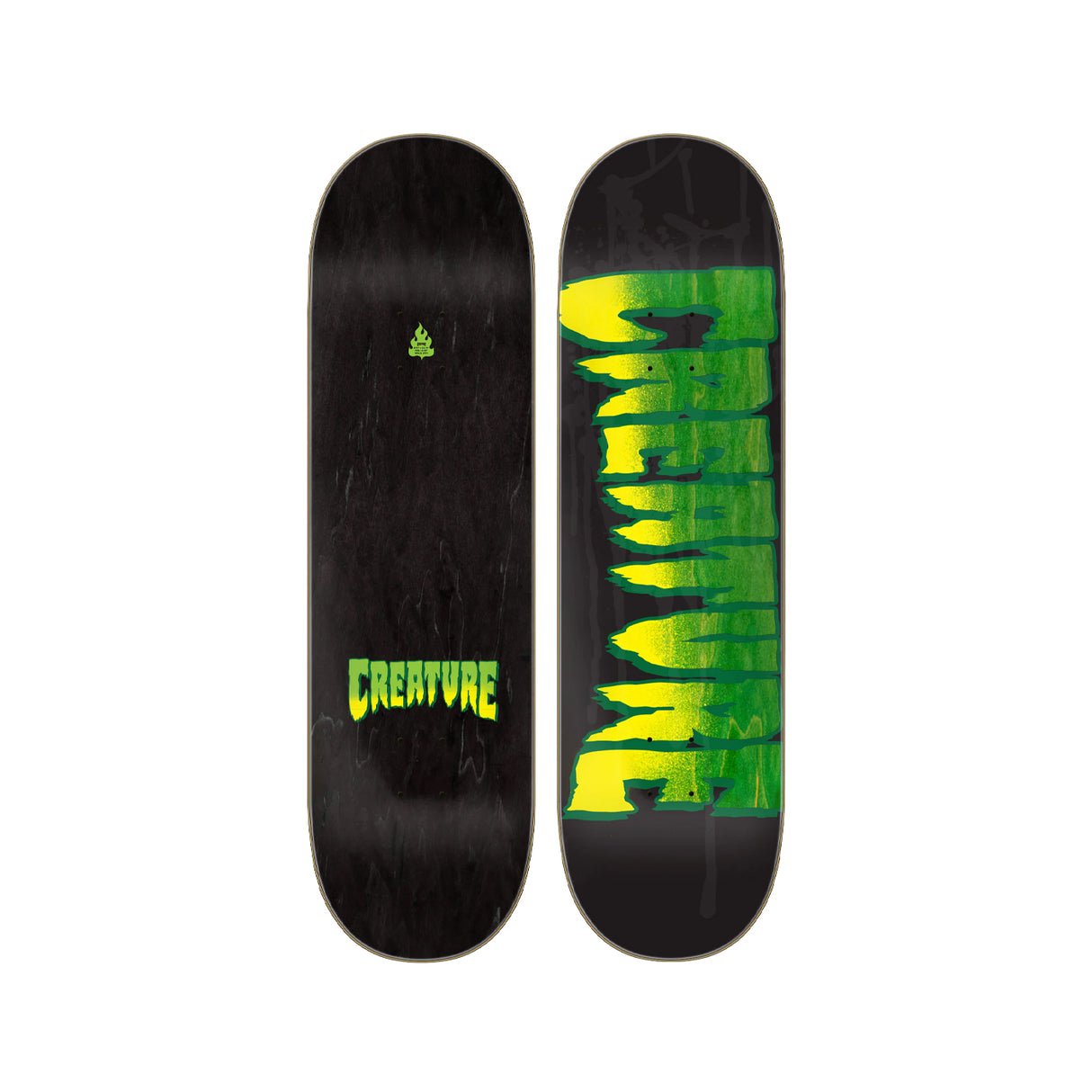 Creature Logo Spray Stumps Deck w/ Pepper Grip