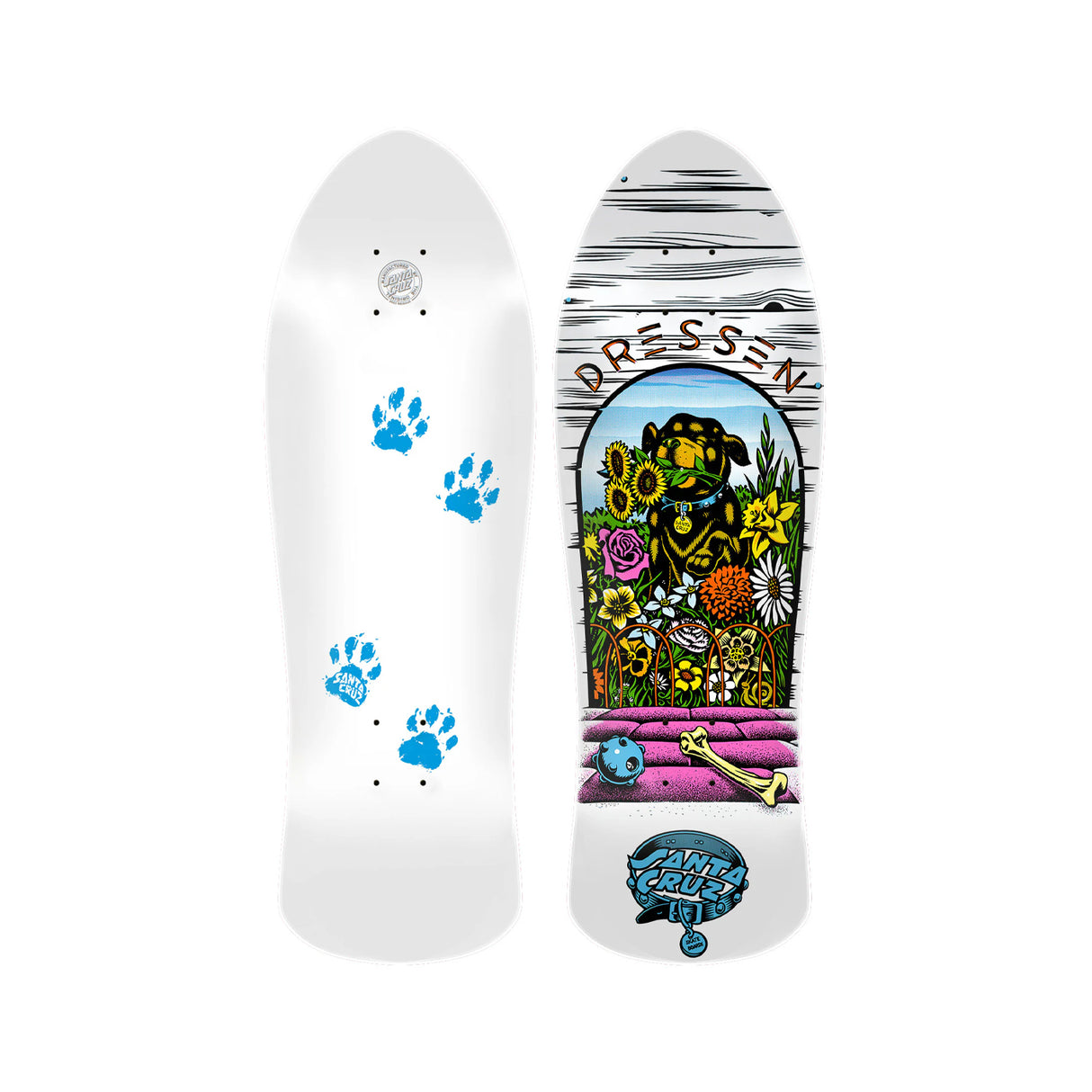 Santa Cruz Dressen Pup Reissue 9.5 x 29.44 Deck