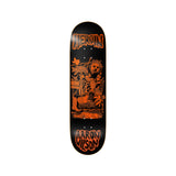 Heroin Skateboards Aaron Wilson Allegory Of Fear 8.5 x 32 Deck w/ Pepper Grip