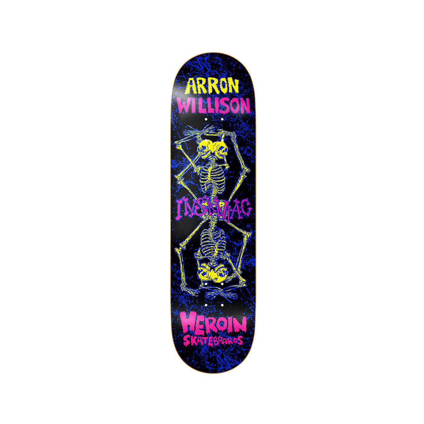 スケートボード Heroin skateboards deck size 8.0 Heroin Holo Egg Symmetrical 9.5
