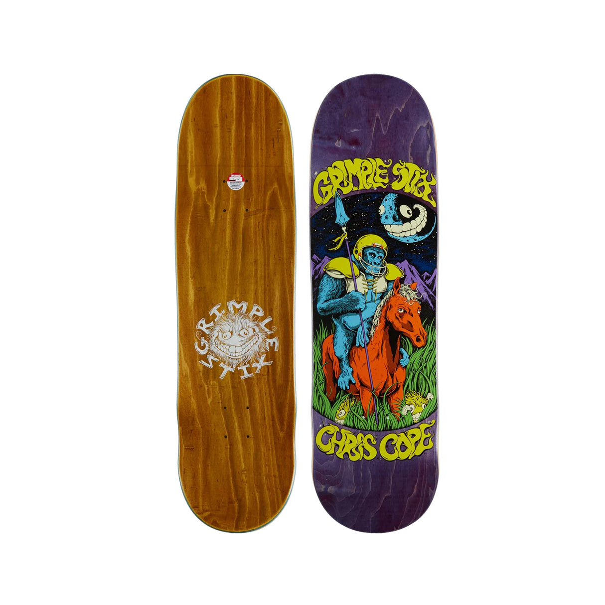 Antihero Chris Cope Grimple Stix 8.75 x 32.62  Deck w/ Pepper Grip