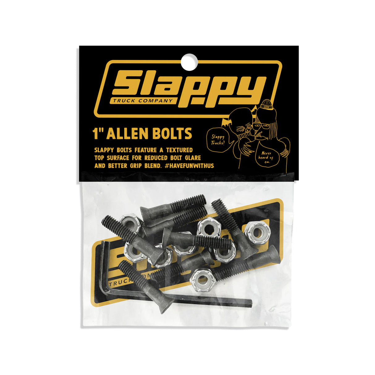 Slappy Grip Tip Allen Bolts Hardware