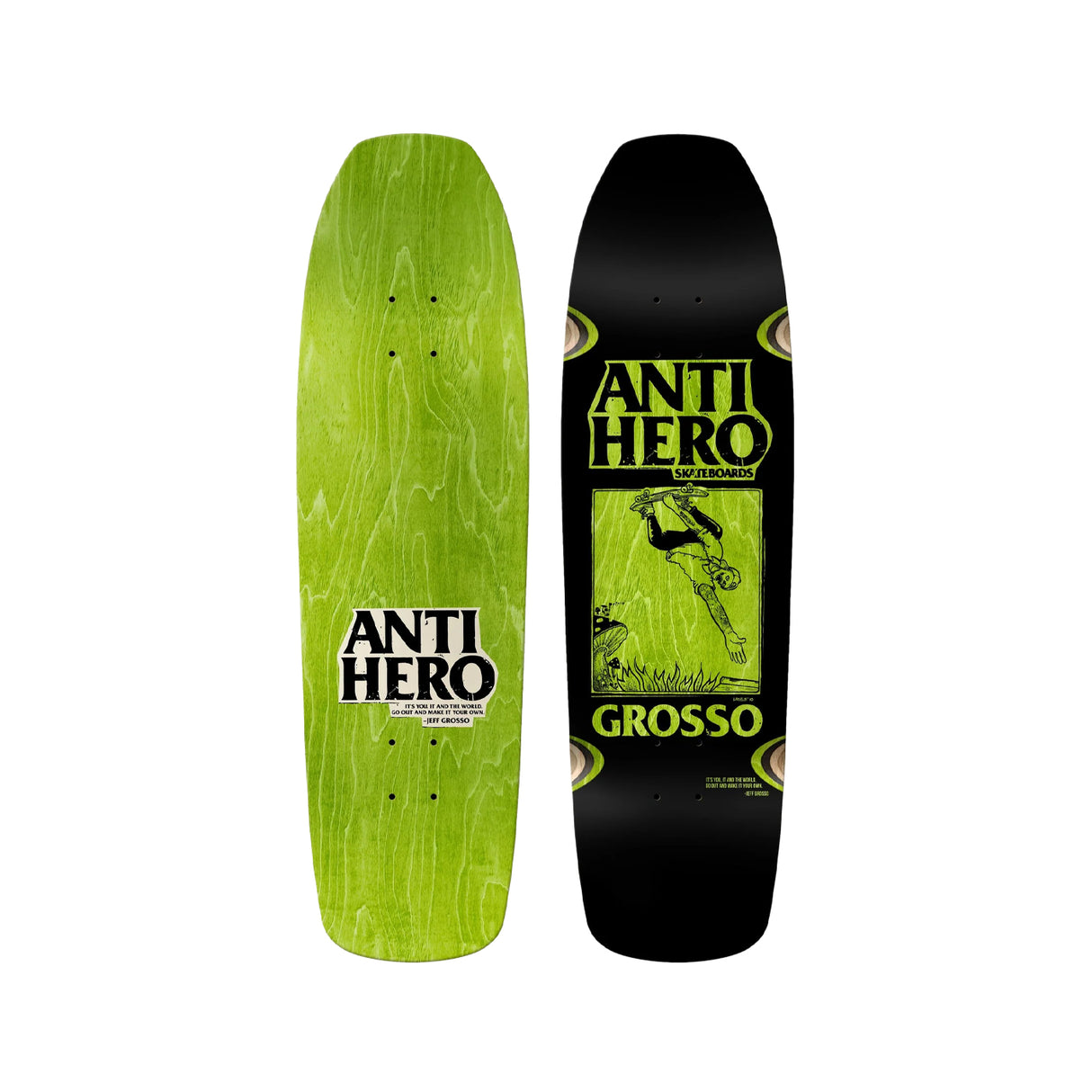 Anti Hero Grosso 9.25 x 32.87 Deck