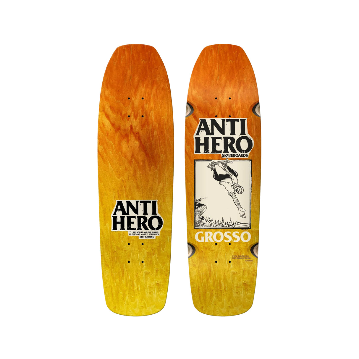 Anti Hero Grosso 9.25 x 32.87 Deck