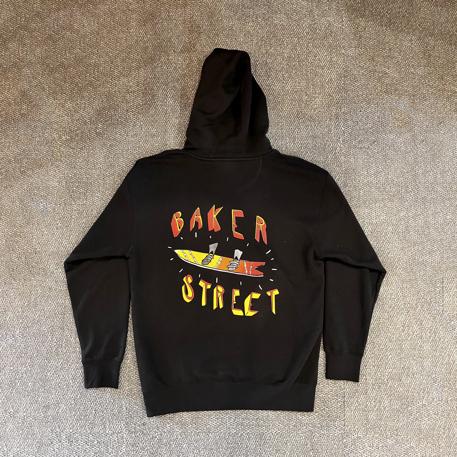 Baker Street x Shred Mango Hoodie – Baker Street Snow