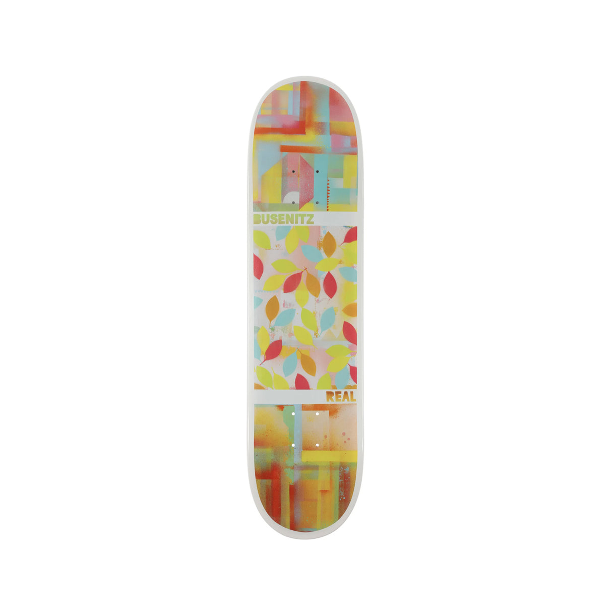 Real Busenitz Acrylics 8.06 x 31.8 Deck w/ Pepper Grip