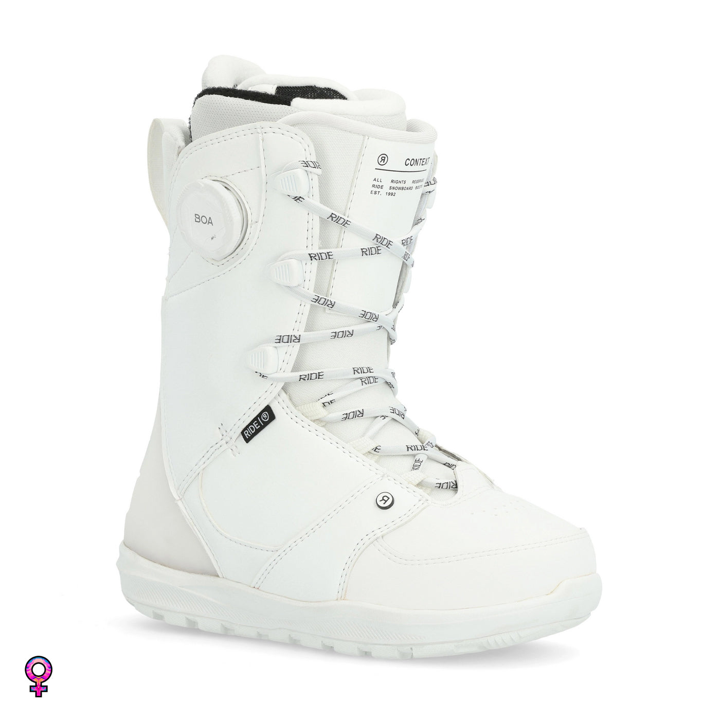 Ride womens snowboard fashion boots