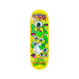 Heroin Skateboards Craig Questions Mutate Or Die 10 x 32.25 Deck w/ Pepper Grip