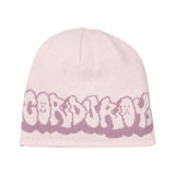 Corduroy Checkmate Reversible Skully Beanie