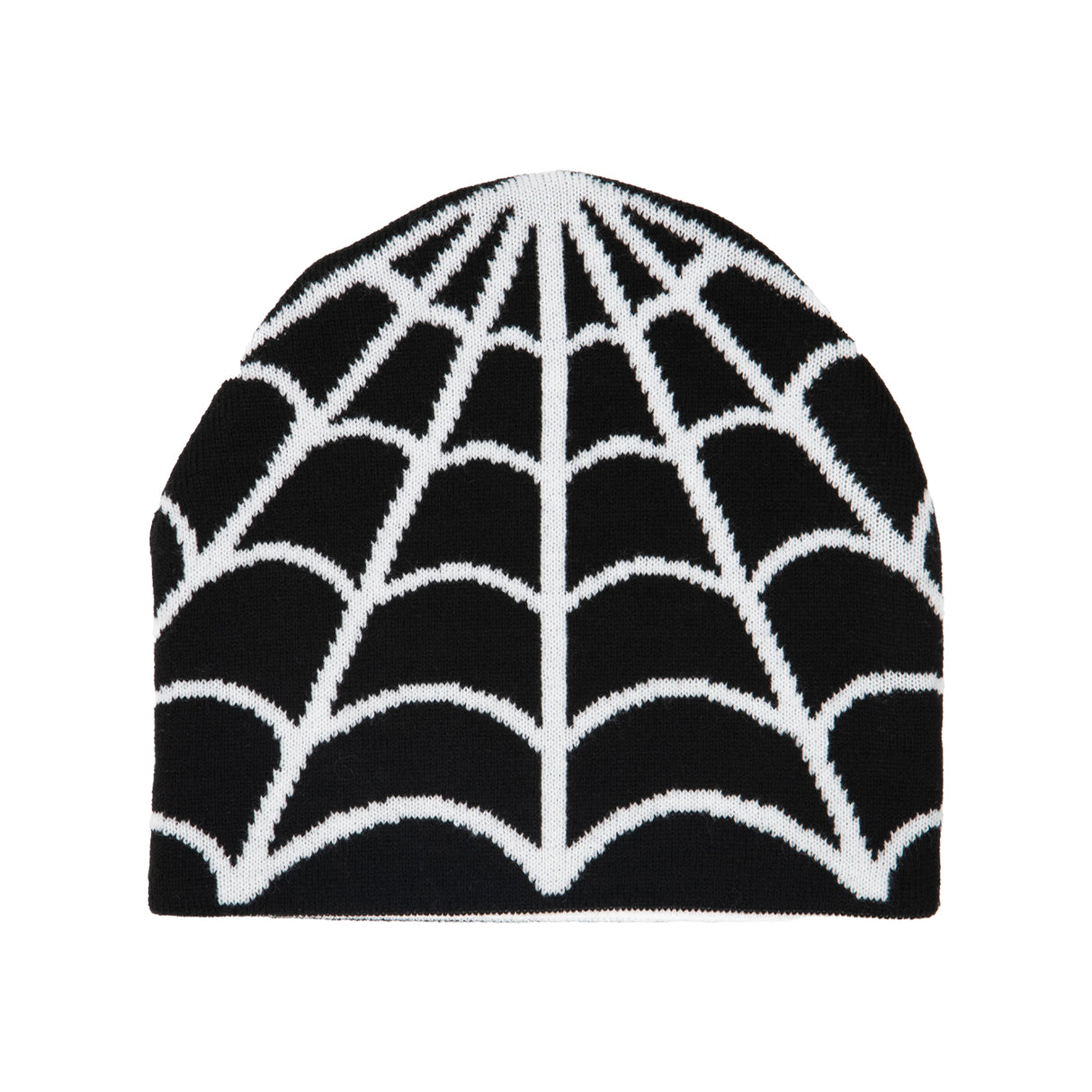 Corduroy Cobweb Reversible Skully Beanie