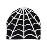 Corduroy Cobweb Reversible Skully Beanie