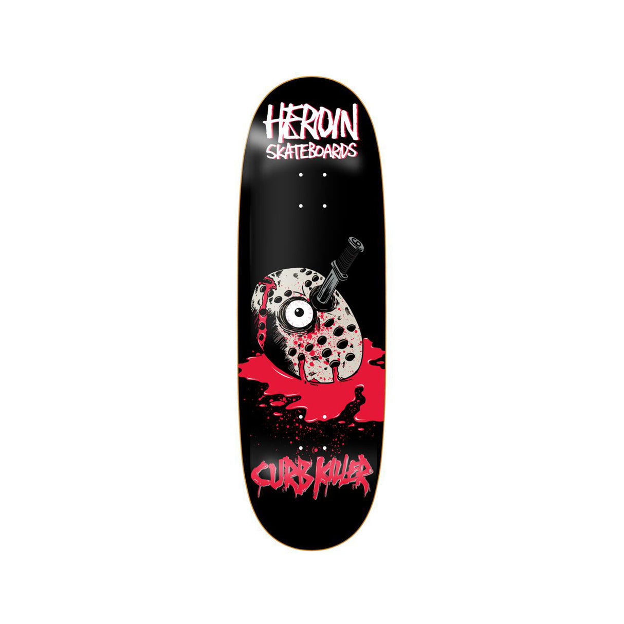 Heroin Skateboards Curb Killer 6 10.0 x 32.5 Deck w/ Pepper Grip