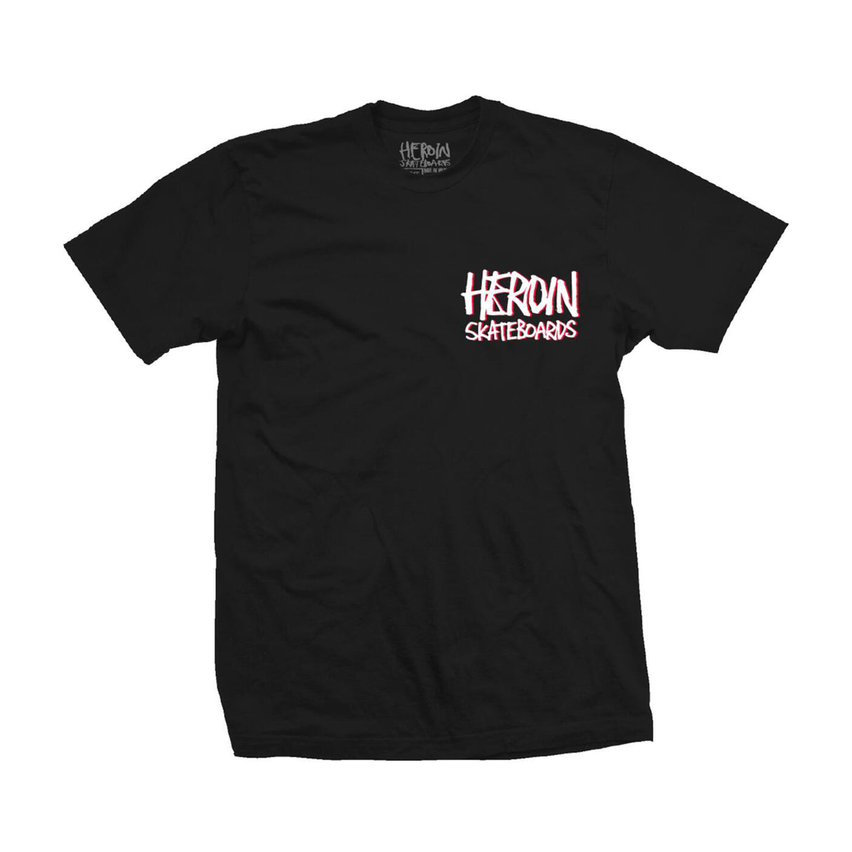 Heroin Skateboards Curb Killer Knife Tee