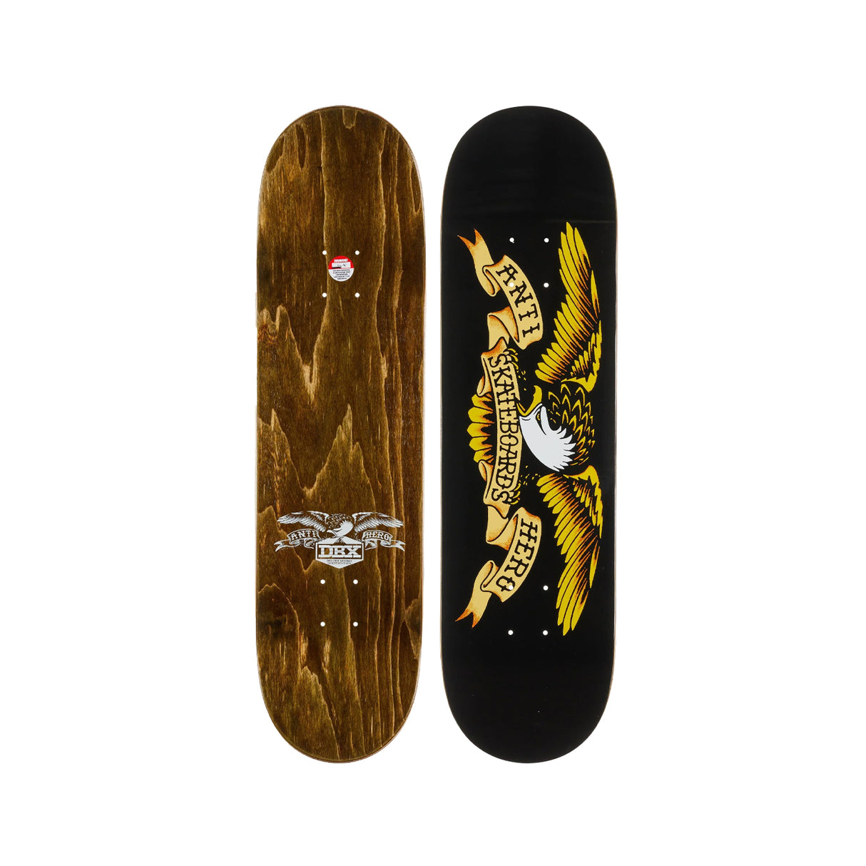 Anti Hero DBX Eagle Black 8.5 x 31.8 Deck w/ Pepper Grip