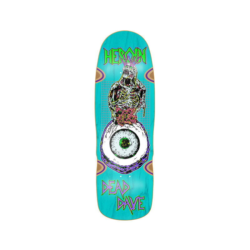 Heroin Skateboards DD Die Tonight 10.1 (9.8) x 32 Deck w/ Pepper Grip