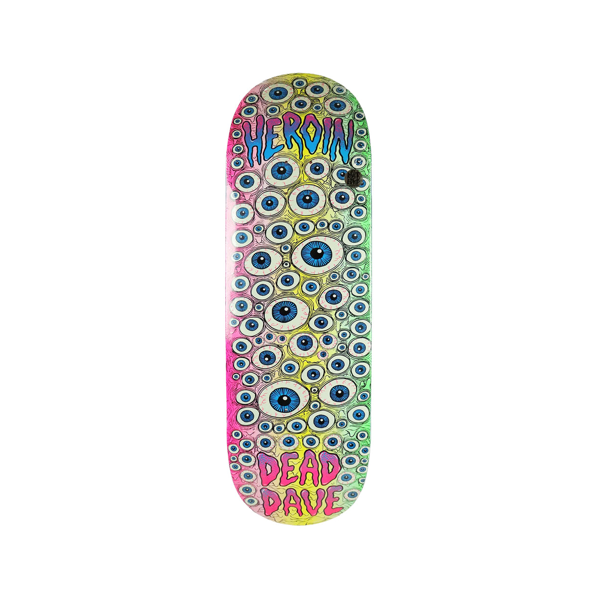 Heroin Dead Dave Eyes 10.0 Deck w/ MOB Grip