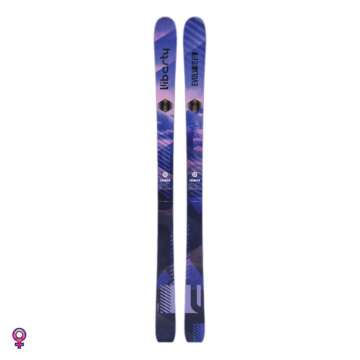 Liberty Evolv 84w Skis | 2024