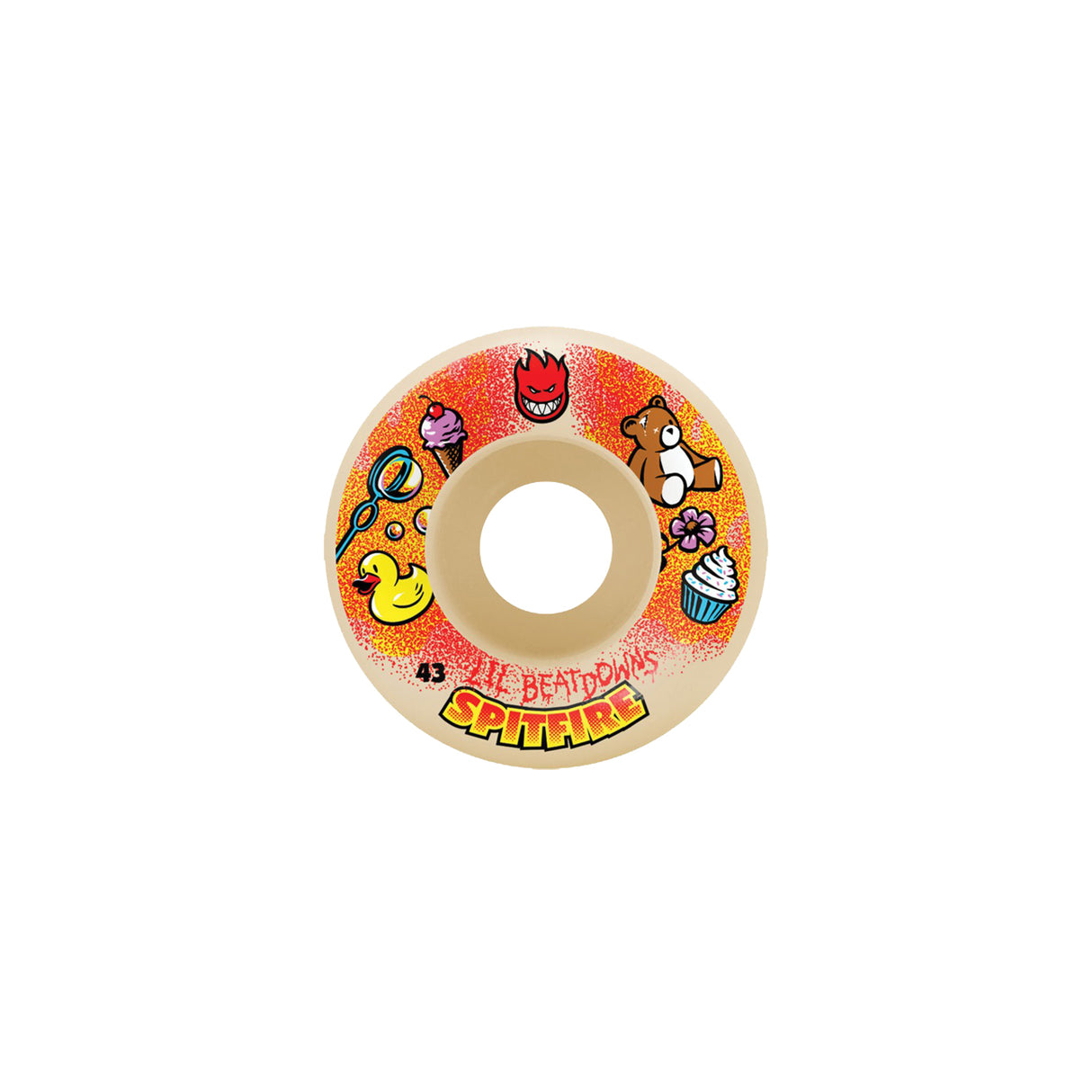 Spitfire F4 Lil' Beatdown Classics Wheels | 99A