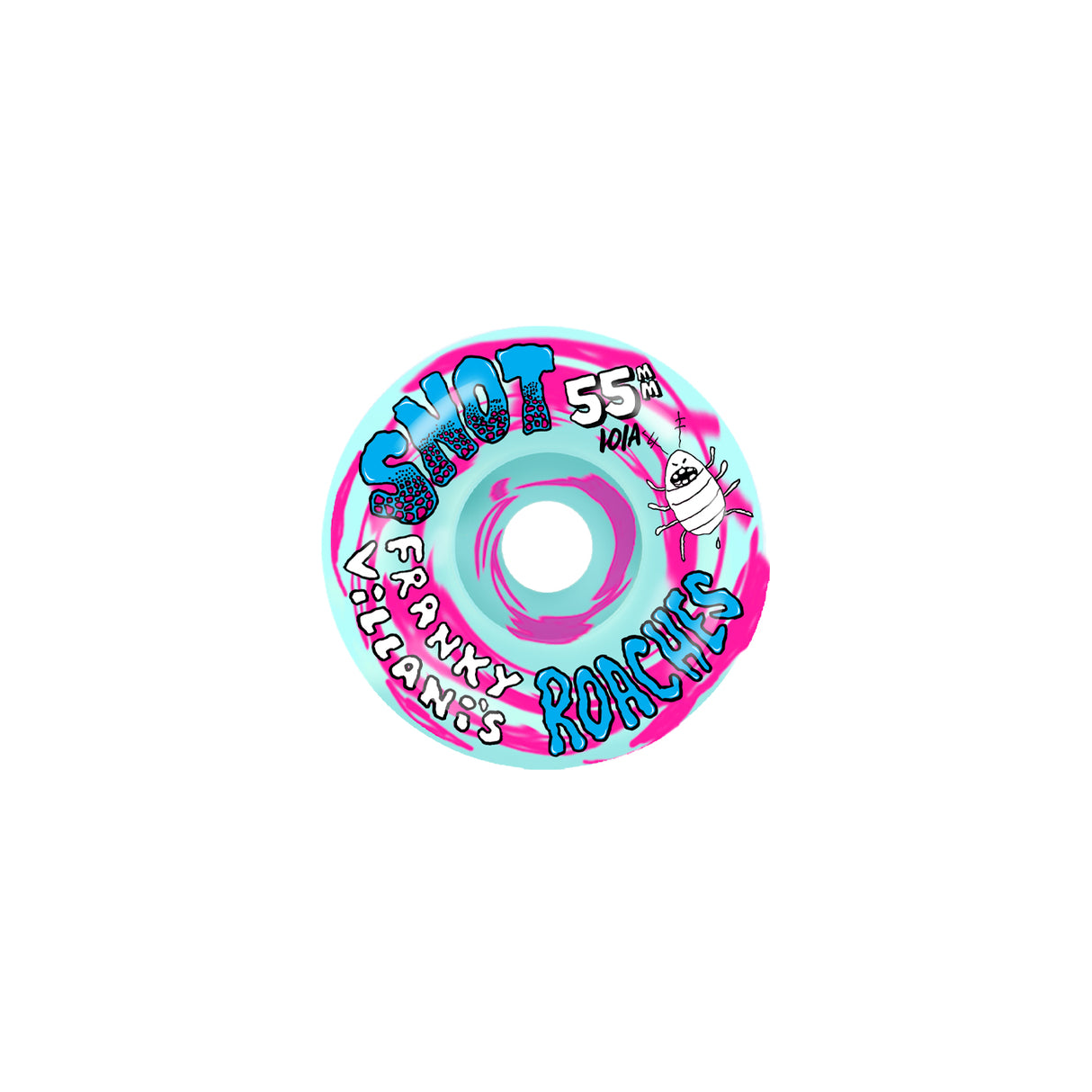 Snot Wheel Co. Franky Villani's Roaches Swirl Wheels | 99A