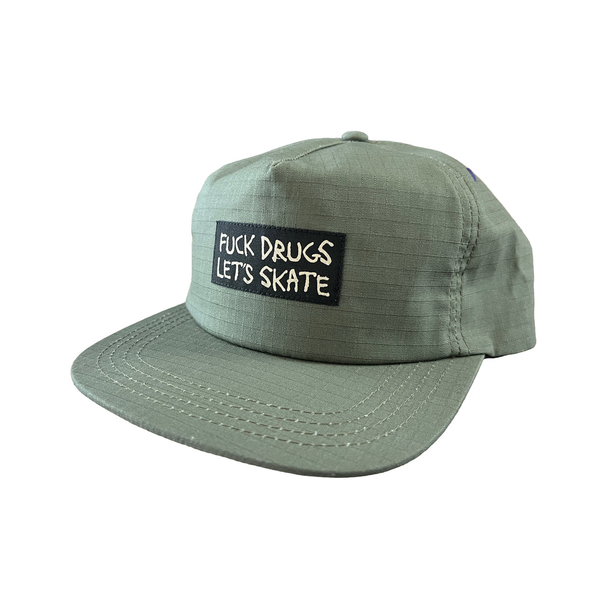 Heroin F*ck Drugs Snapback Hat